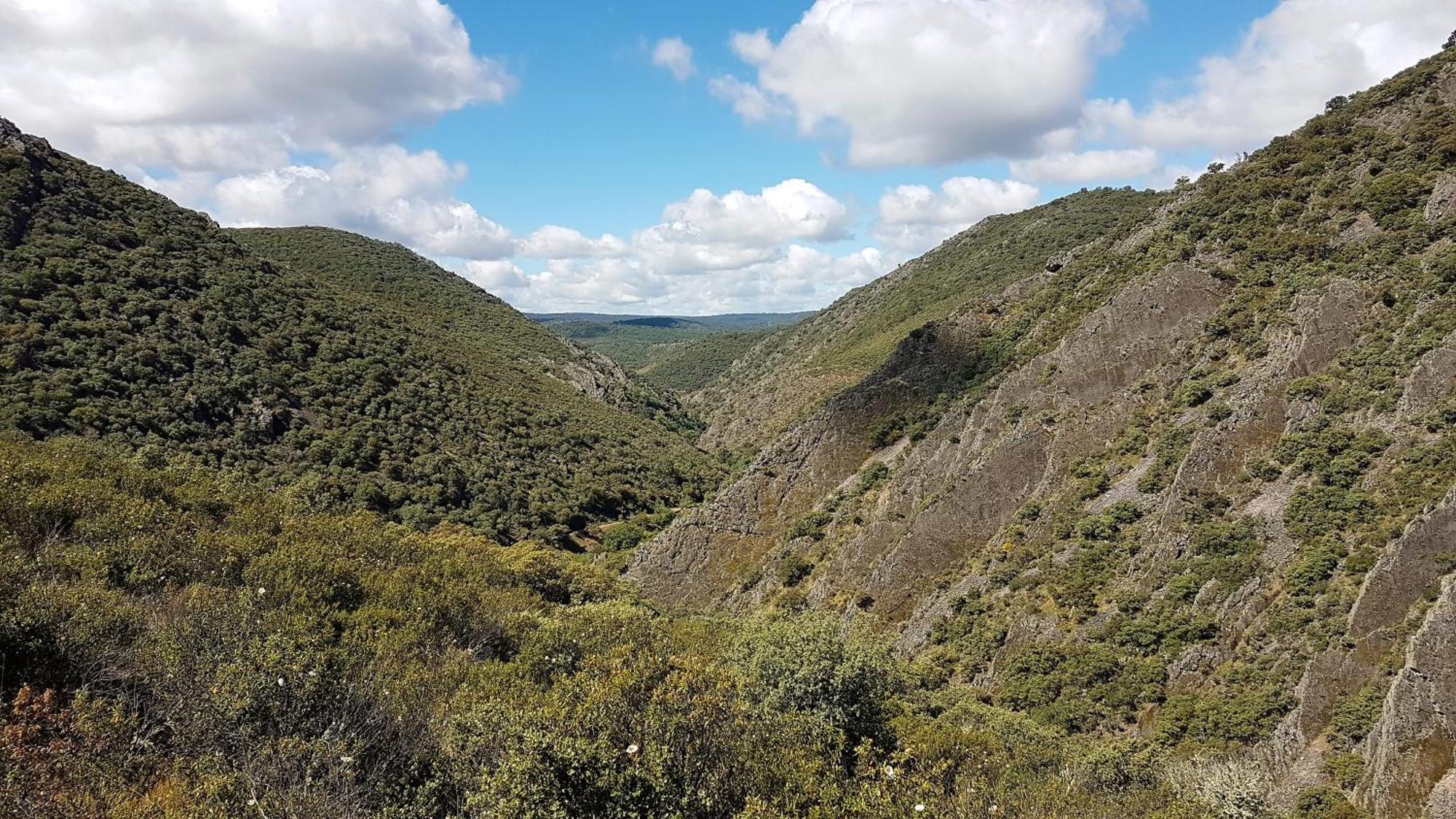 Casa Con Piscina En Parque Nacional De Cabaneros Navas de Estena Bagian luar foto