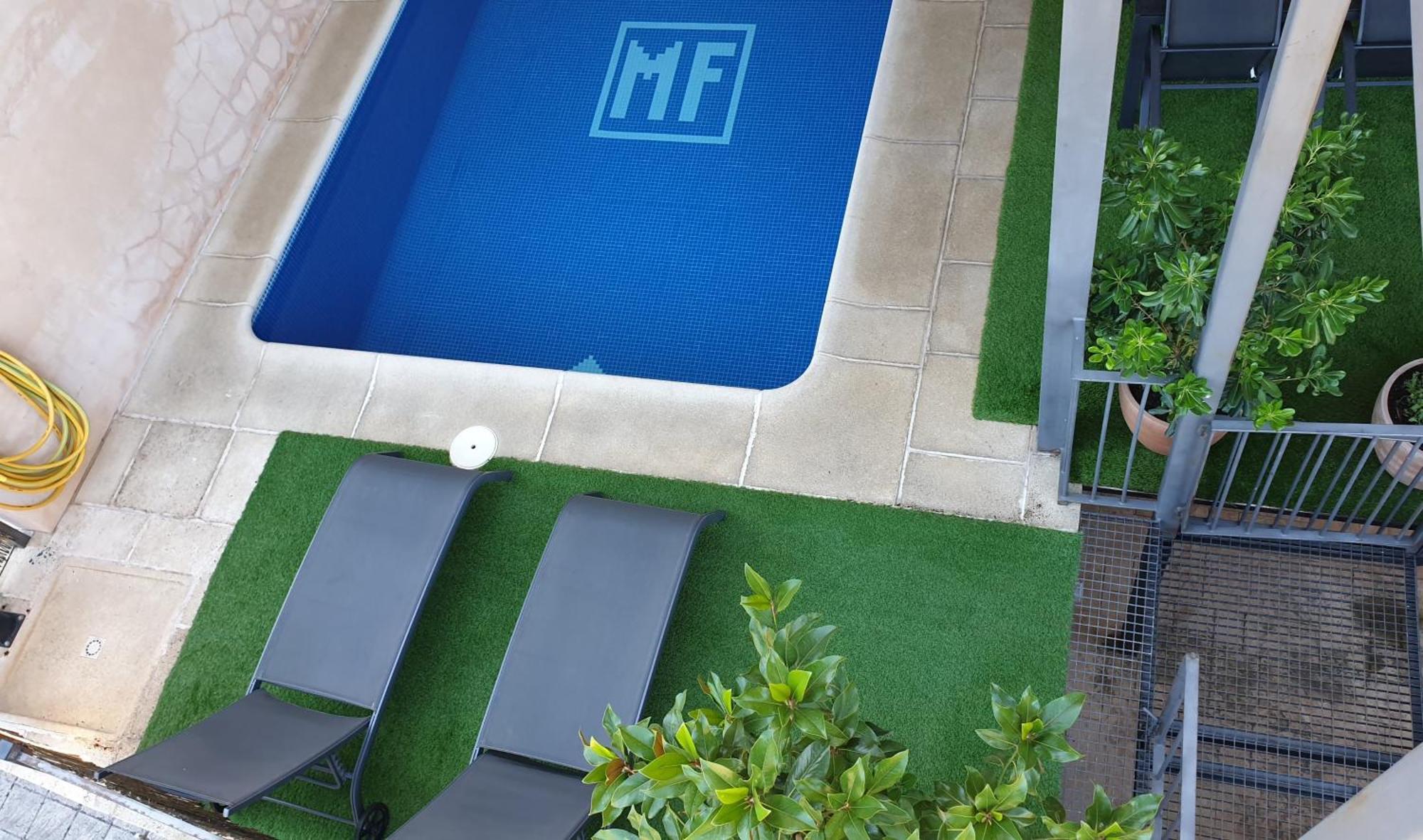 Casa Con Piscina En Parque Nacional De Cabaneros Navas de Estena Bagian luar foto