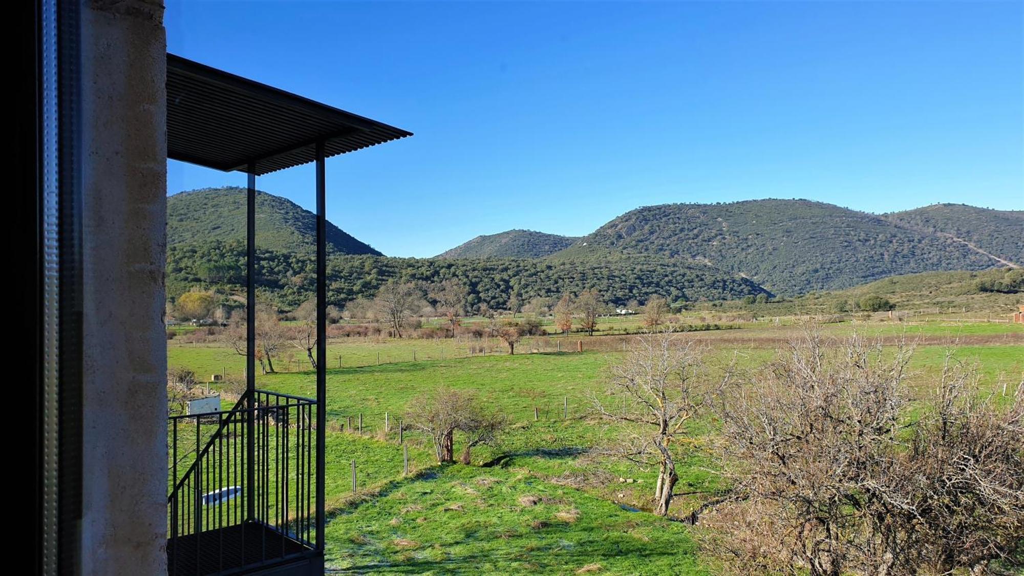 Casa Con Piscina En Parque Nacional De Cabaneros Navas de Estena Bagian luar foto