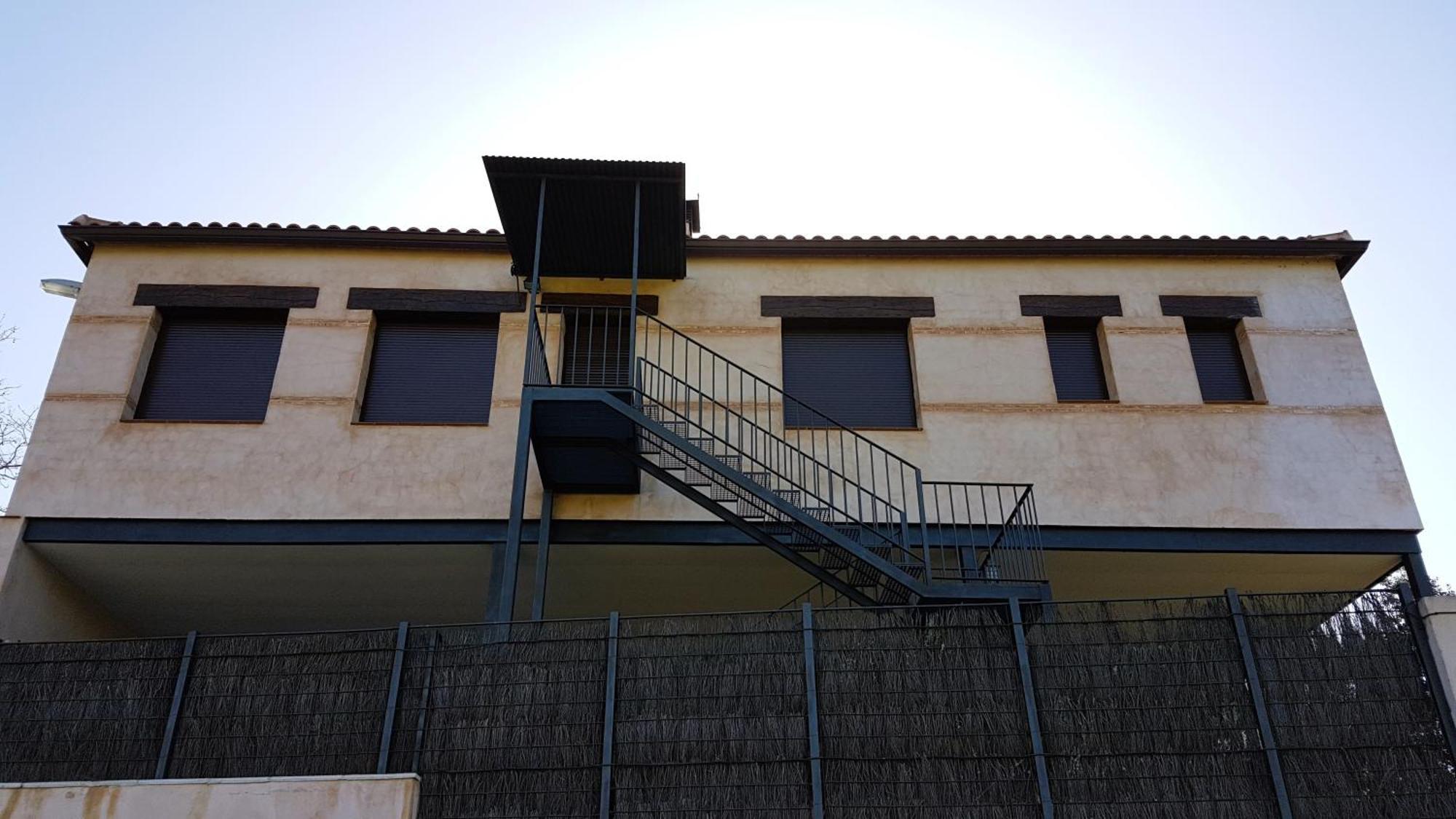 Casa Con Piscina En Parque Nacional De Cabaneros Navas de Estena Bagian luar foto